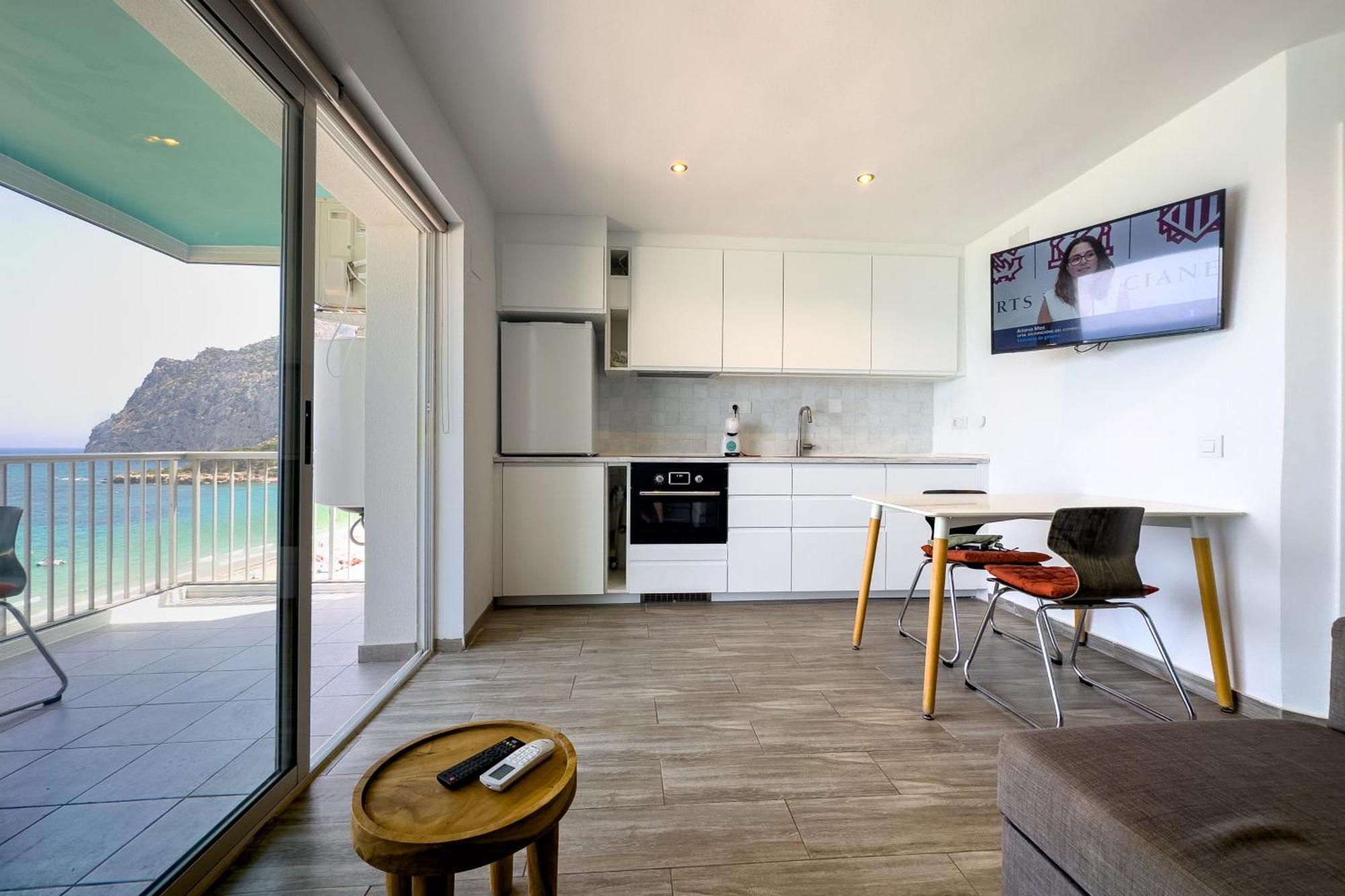 Apart Con Vistas Panoramicas Playa La Fossa 卡尔佩 外观 照片